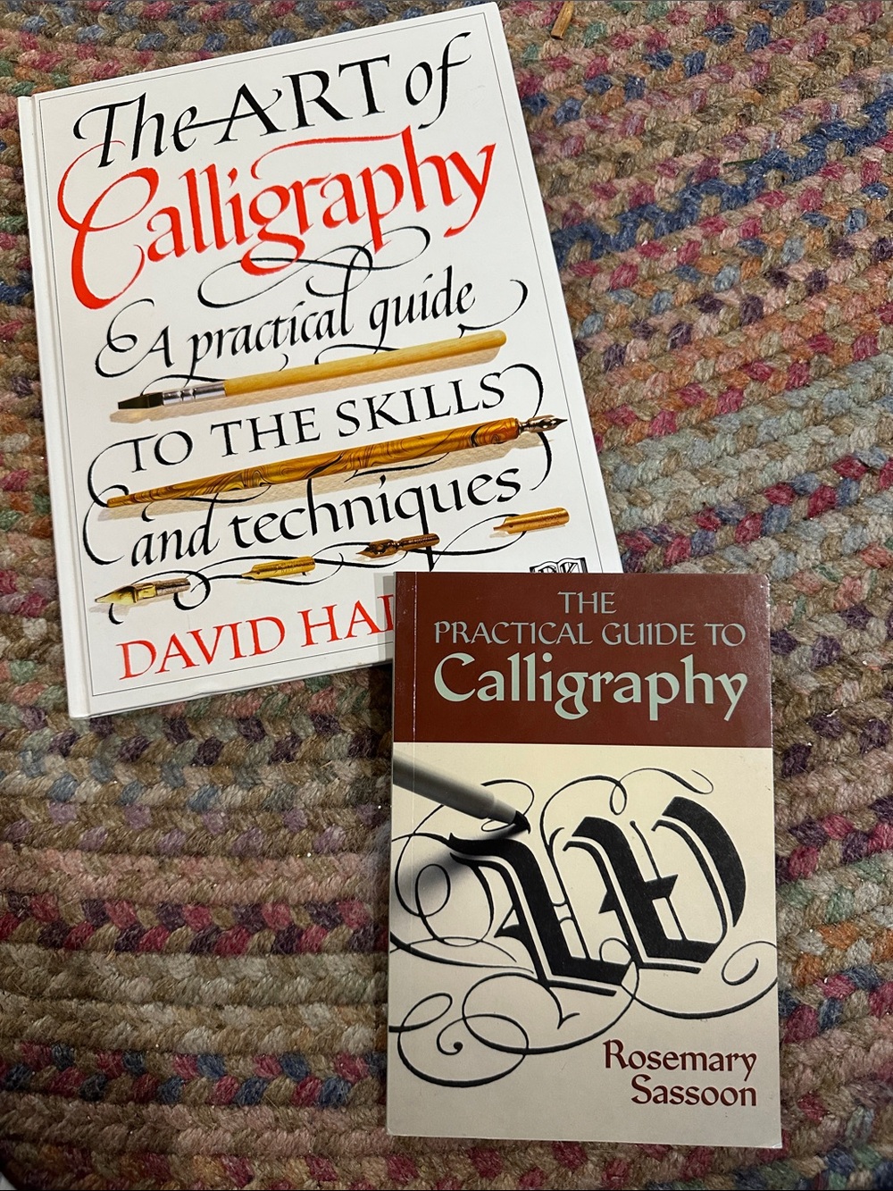 Calligraphy 2 Book Lot David Harris Art of Calligraphy + Sassoon NEW Guide